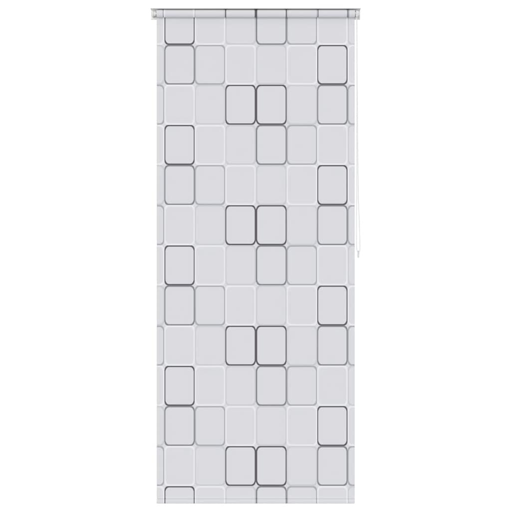 VidaXL Duschrollo 80x240 cm Quadratisch