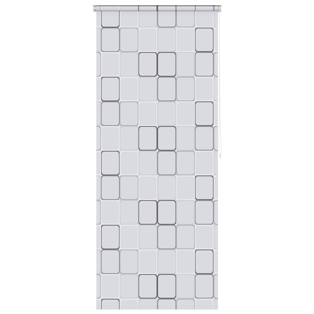 VidaXL Duschrollo 100x240 cm Quadratisch