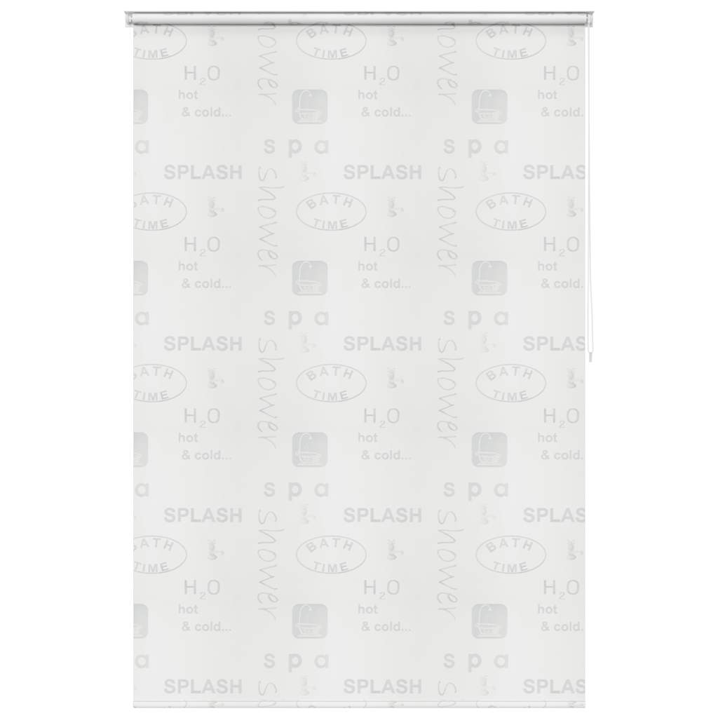 VidaXL Rollo für Dusche 140x240 cm Spritzschutz
