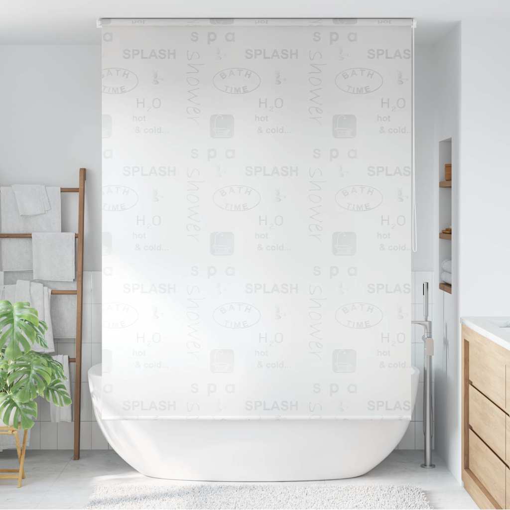 VidaXL Rollo für Dusche 140x240 cm Spritzschutz
