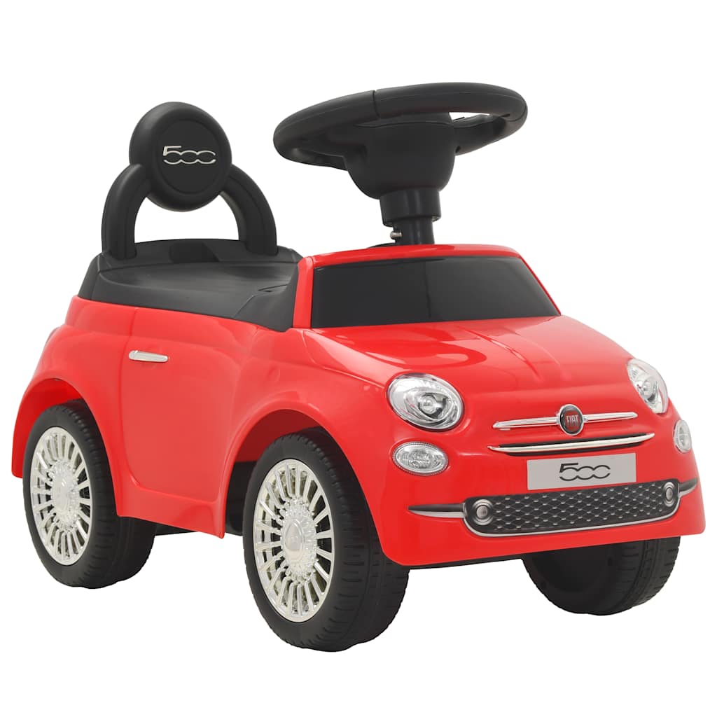 VidaXL Laufwagen Fiat 500 rot