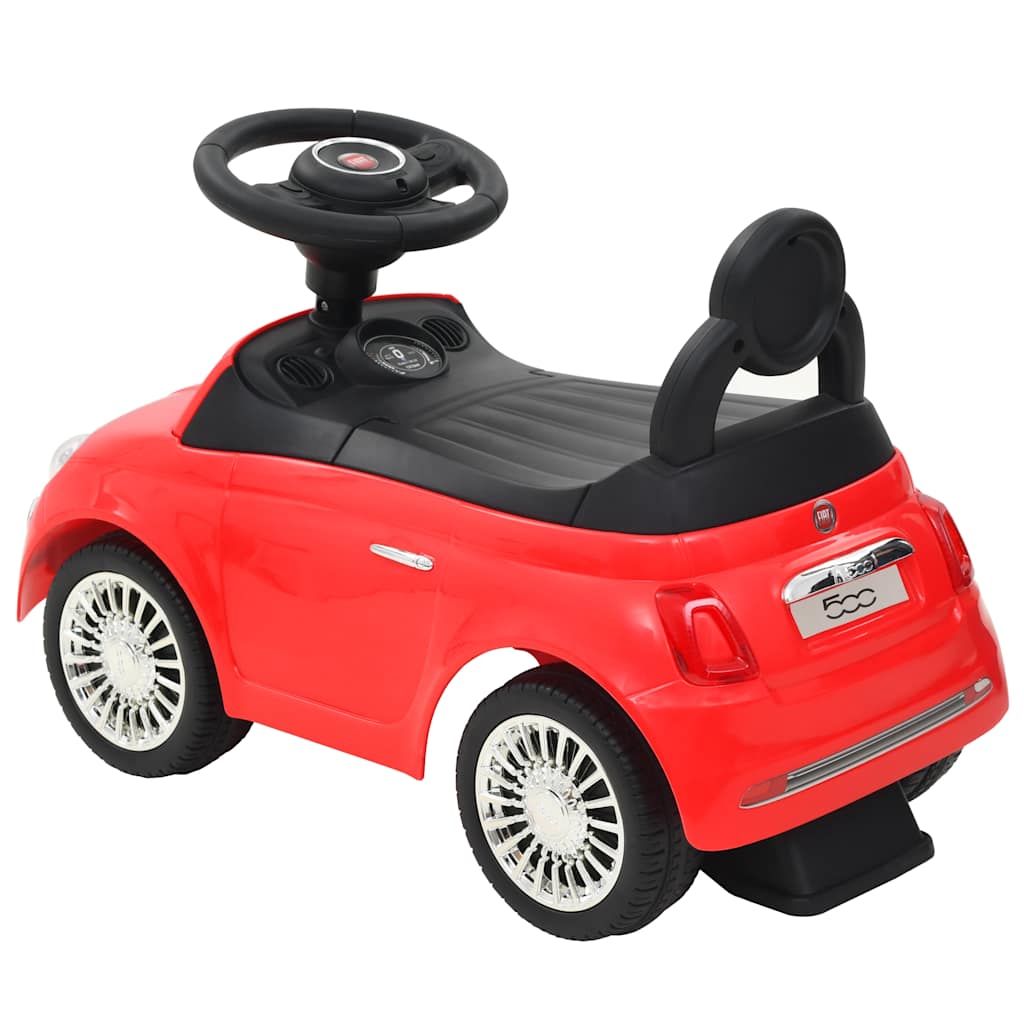 VidaXL Laufwagen Fiat 500 rot