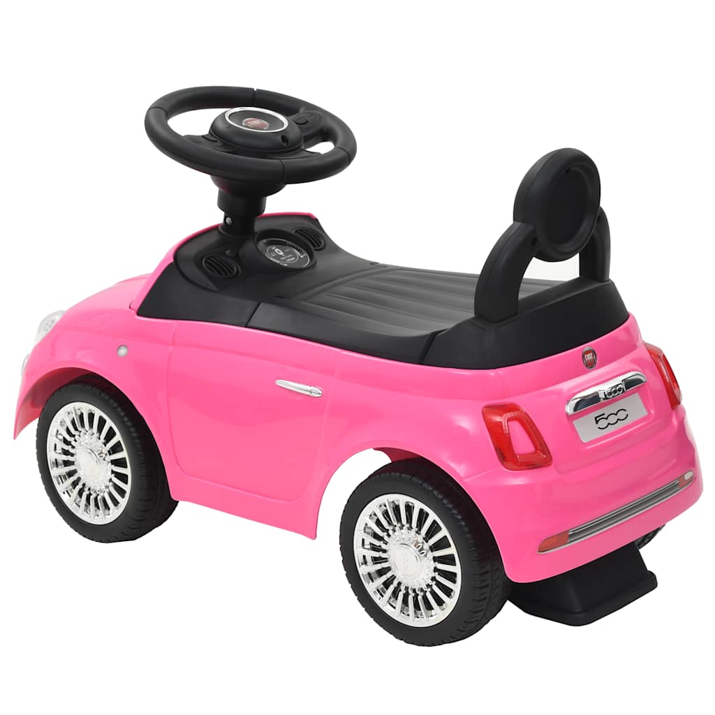 VidaXL Fiat 500 rosa Rollator