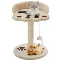 VidaXL Katzenkratzbaum mit Sisal-Kratzstamm 40 cm Beige und Braun