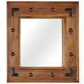 VidaXL Spiegel 50x50 cm Massives Akazienholz