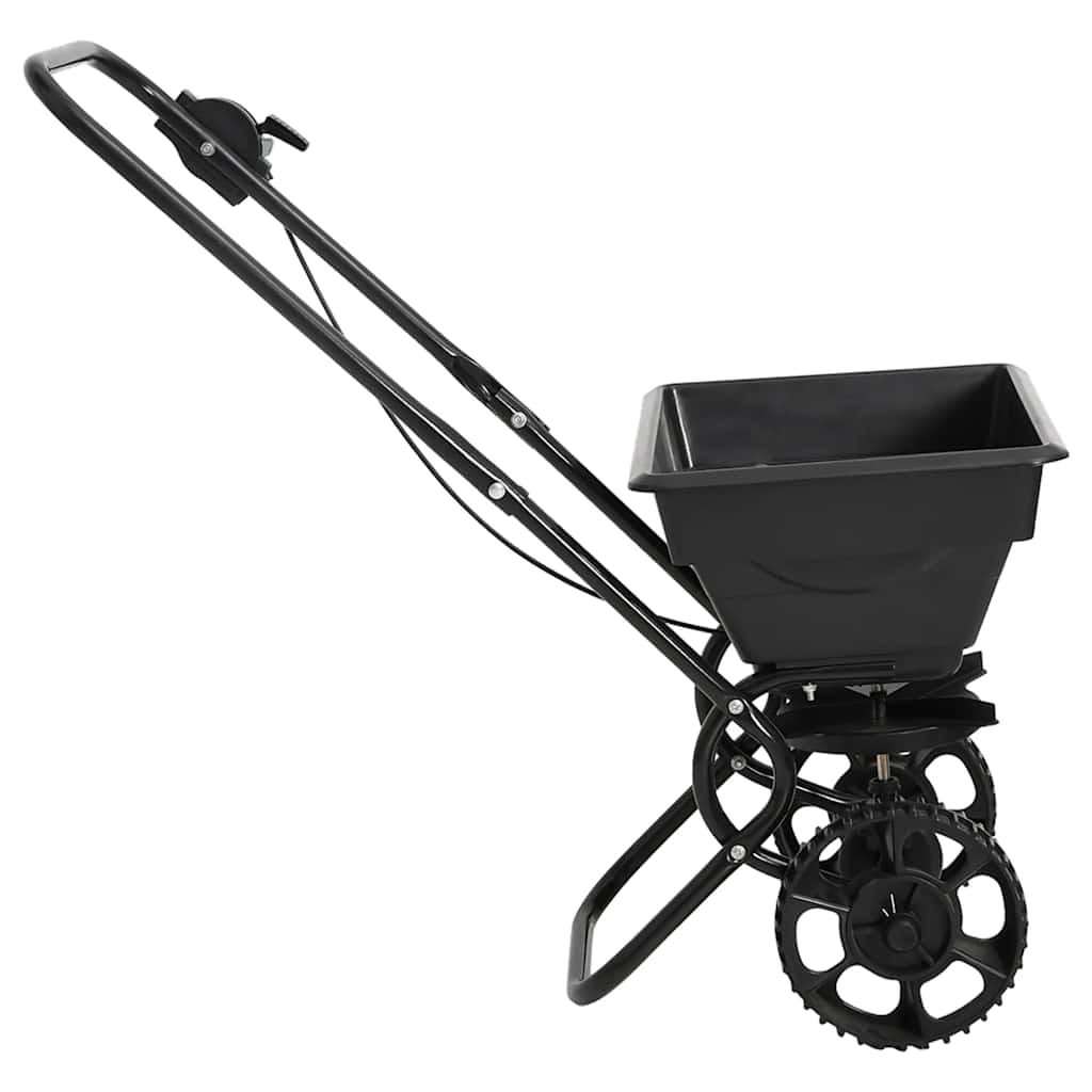 Vidaxl strooiwagen duwmodel 15 l 80x46x75 cm pvc en staal