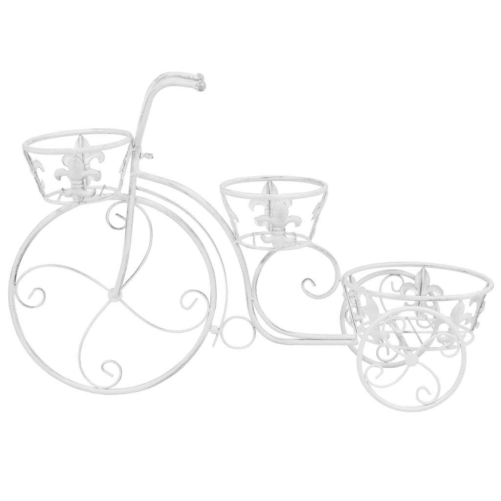VidaXL Pflanzenständer in Fahrradform, Vintage-Stil, Metall