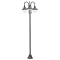 VidaXL Pale Lighting Gartenleuchte E27 220 cm Aluminium Bronze 3-teilig