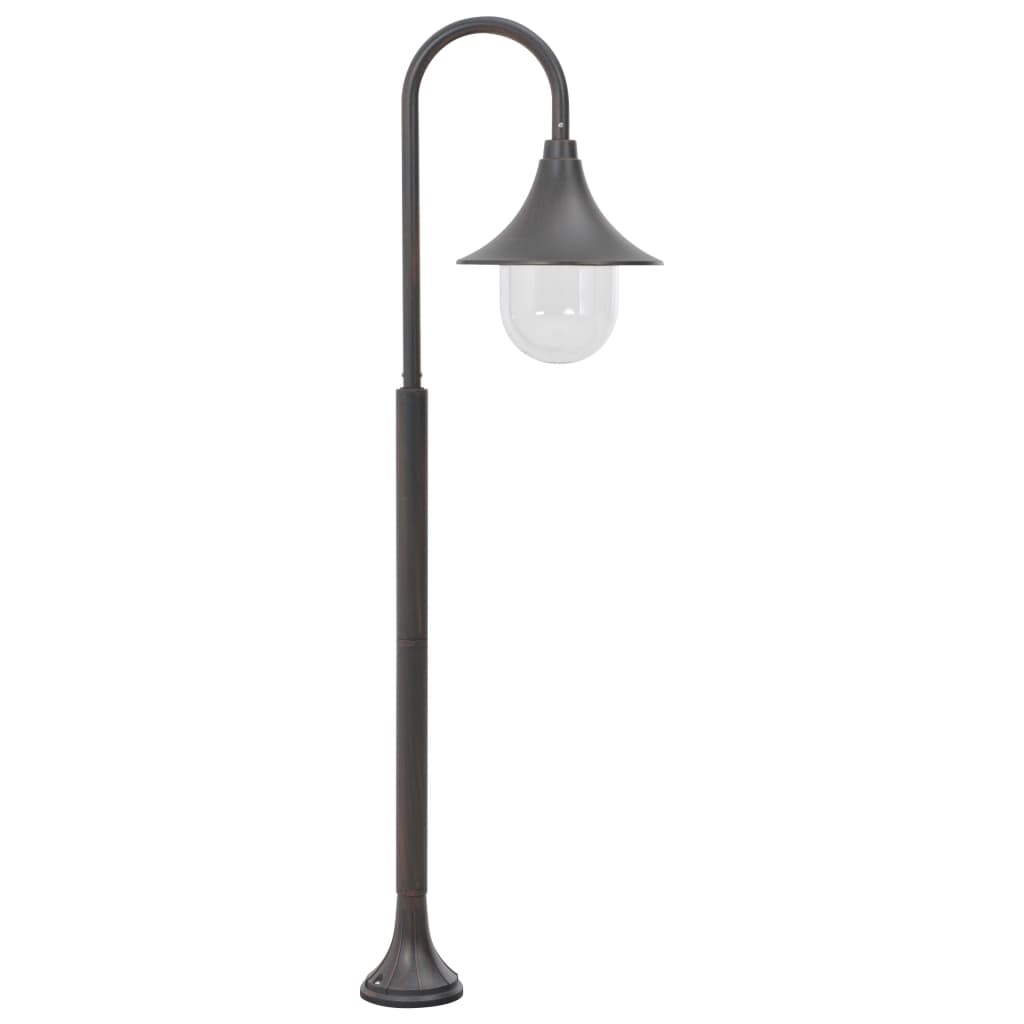 VidaXL Mastleuchte Garten E27 120 cm Aluminium Bronze