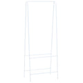 Vidaxl kledingrek 59x35x150 cm wit