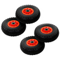 VidaXL Sackkarrenräder 3.00-4 (260x85) Vollgummi, 4 Stück