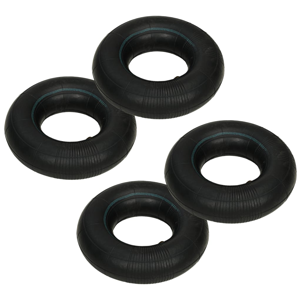 VidaXL Innenschläuche für Sackkarrenräder 3.00-4 260x85 Gummi 4 Stück
