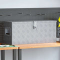 Vidaxx Aluminiumbox 76,5 x 26,5 x 33 cm, silberfarben