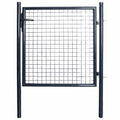 Vidaxl tuinhek van gaas gegalvaniseerd staal 100x100 cm grijs