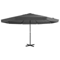Vidaxl - Sonnenschirm mit Aluminiumstange 500 cm Anthrazit