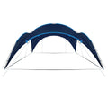 Vidaxl partytent boog 450x450x265 cm donkerblauw