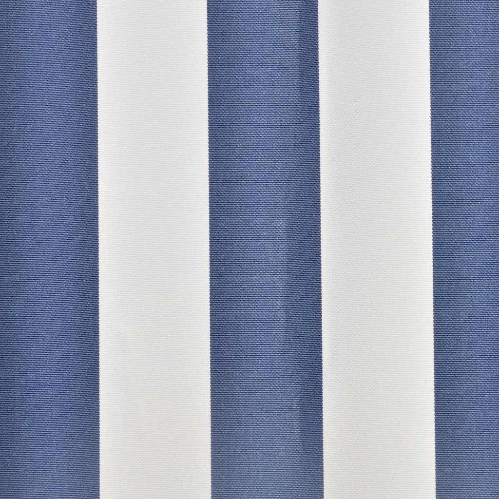 Vidaxl vervangingsdoek voor luifel 450x300 cm polyester blauw en wit