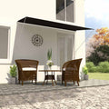 VIDAXL Markise, Erbelung 250x150 cm, Anthrazit