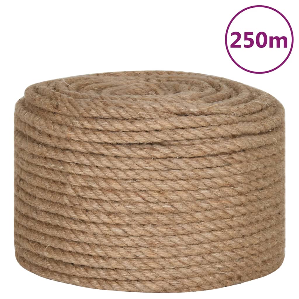 Vidaxl-Seil 12 mm 250 m 100 % Jute