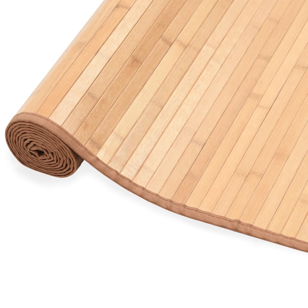 VidaXL Teppich 80x300 cm Bambusbraun