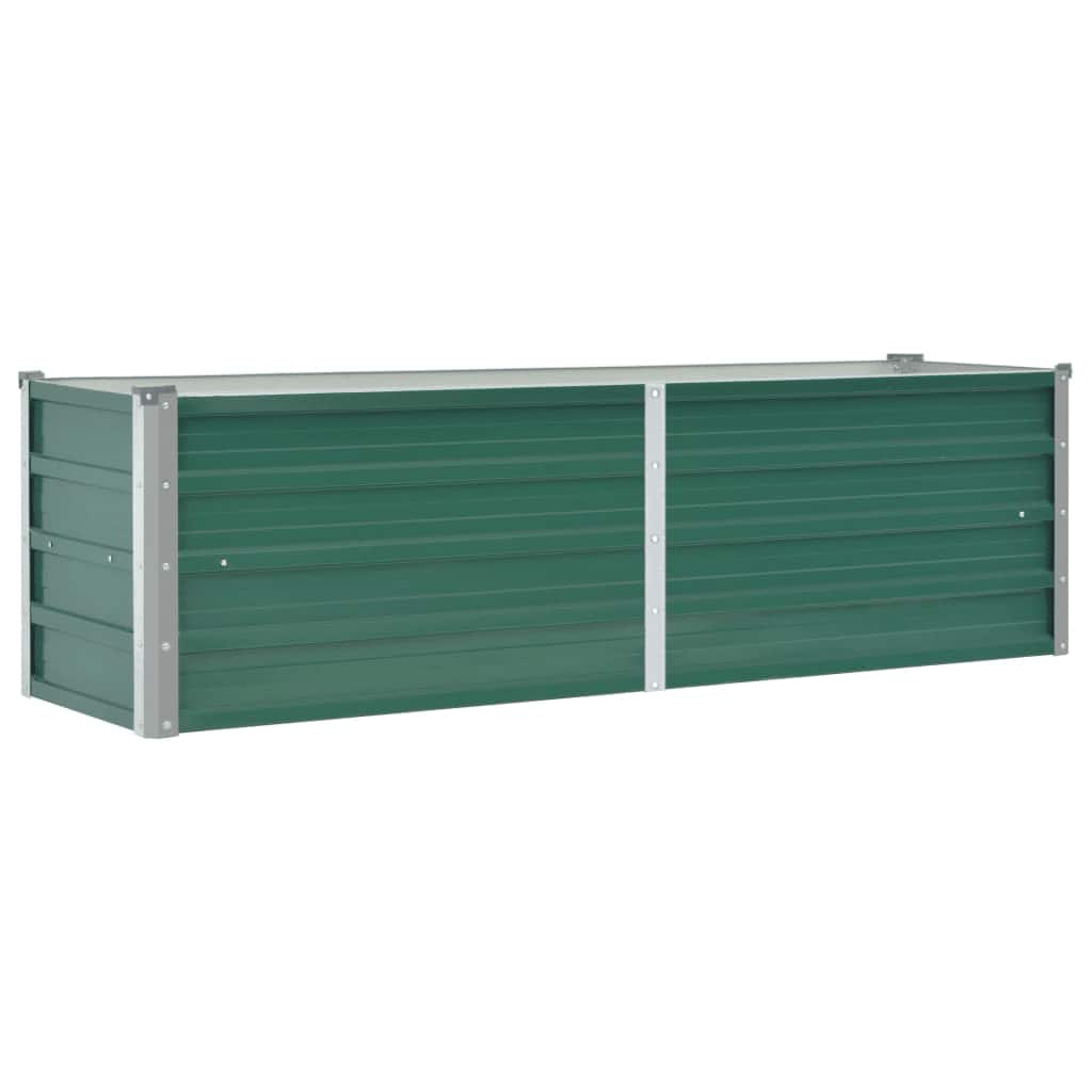 VIDAXL -Planungsbox 160 x 40 x 45 cm verzinkter Stahl grün