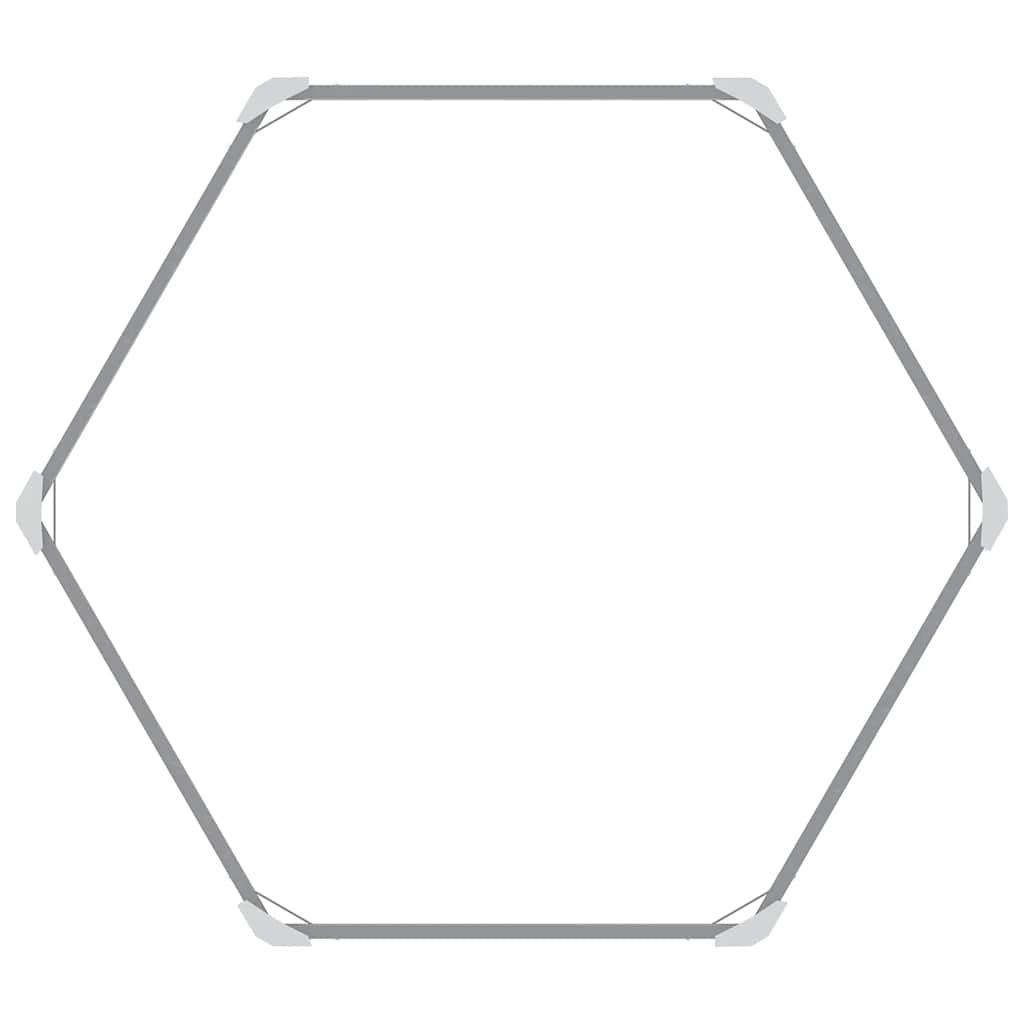VIDAXL -Planzer erhöht 129 x 129 x 77 cm verzinkt Stahlgrau grau