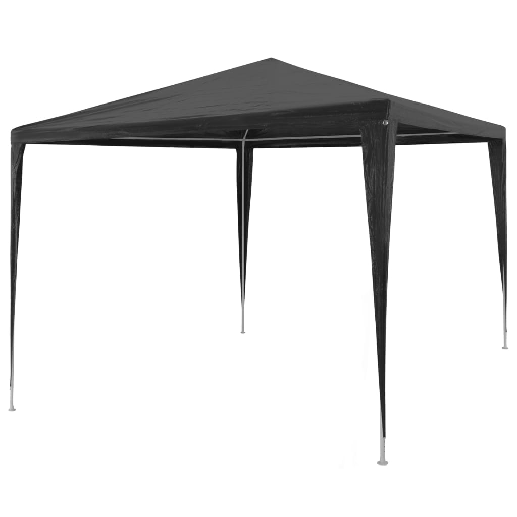 Vidaxl Partyzelt 3x3 m PE - Anthrazit