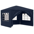 Vidaxl Partyzelt 3x3 m blau