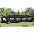 Vidaxl Partyzelt 3x12 m Anthrazit
