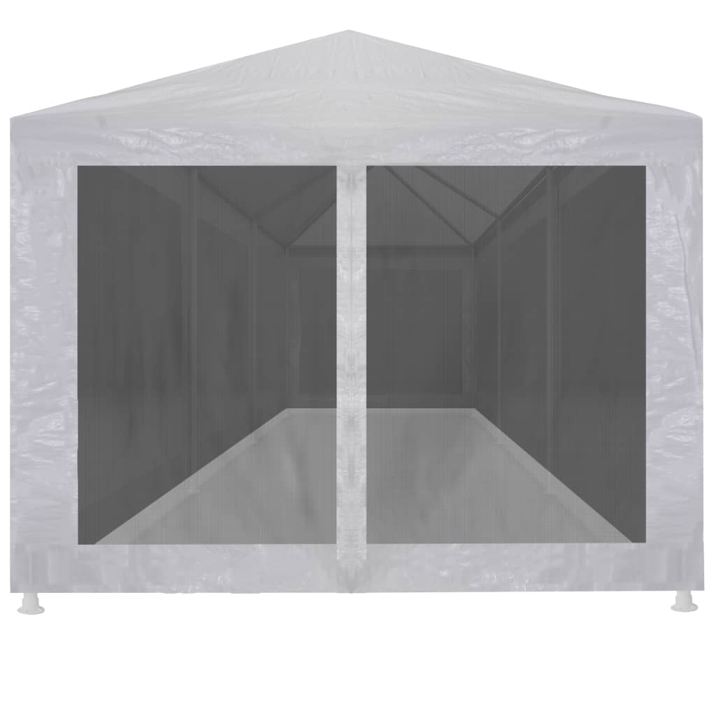 VIDAXL - Party-Leinwand mit 8-teiliger Mesh-Seitenwänden (9 x 3 m)