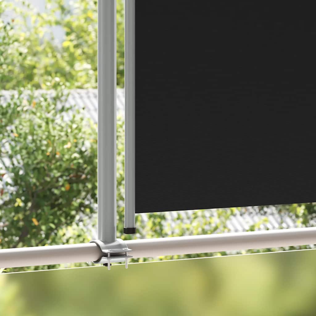 Vidaxxl Gartenbildschirm erweiterbar 160 x 300 cm schwarz