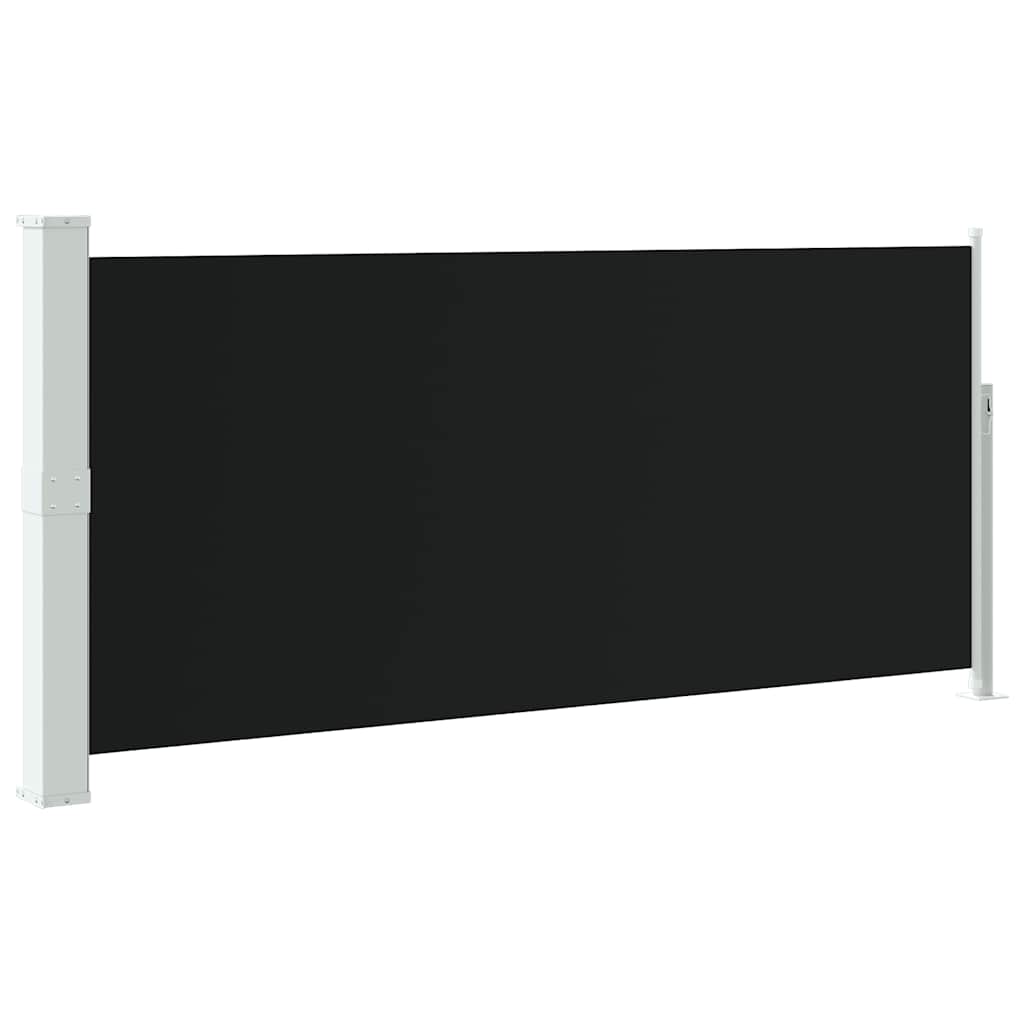 VIDAXL - Windschutzvisier 140 x 300 cm schwarz