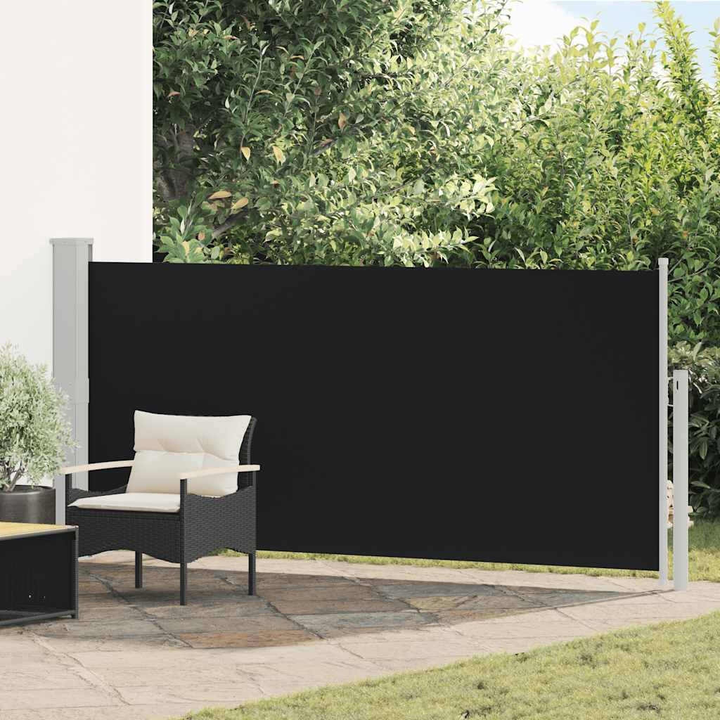 VIDAXL - Windschutzvisier 140 x 300 cm schwarz