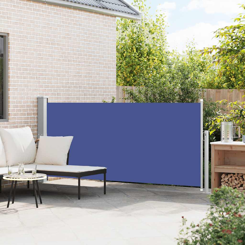 VIDAXL - Windschutzschild 140 x 300 cm blau