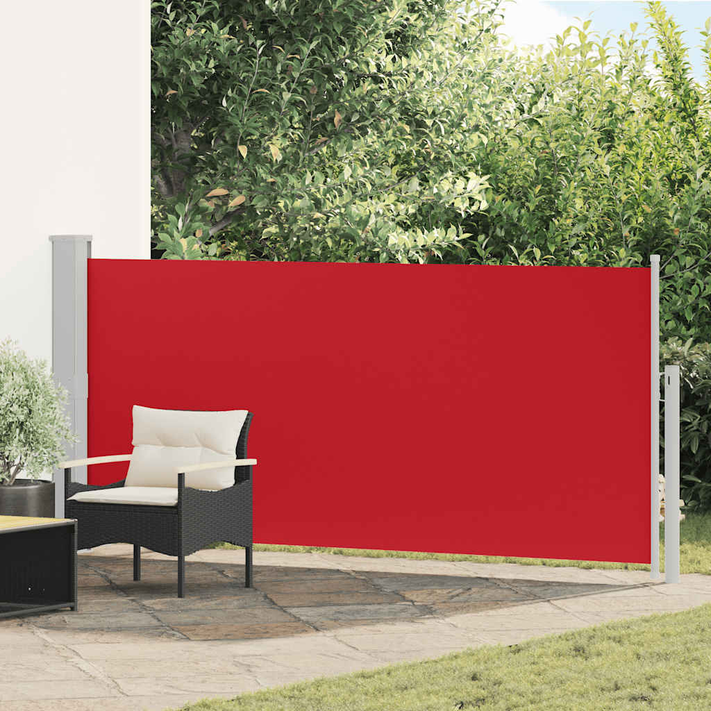 VIDAXL - Windschutzschild 140 x 300 cm rot