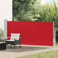 VIDAXL - Windschutzschild 140 x 300 cm rot