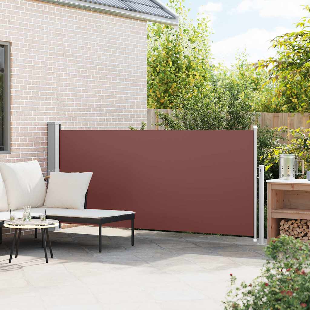 VIDAXL - Windschutzschild 140 x 300 cm Braun