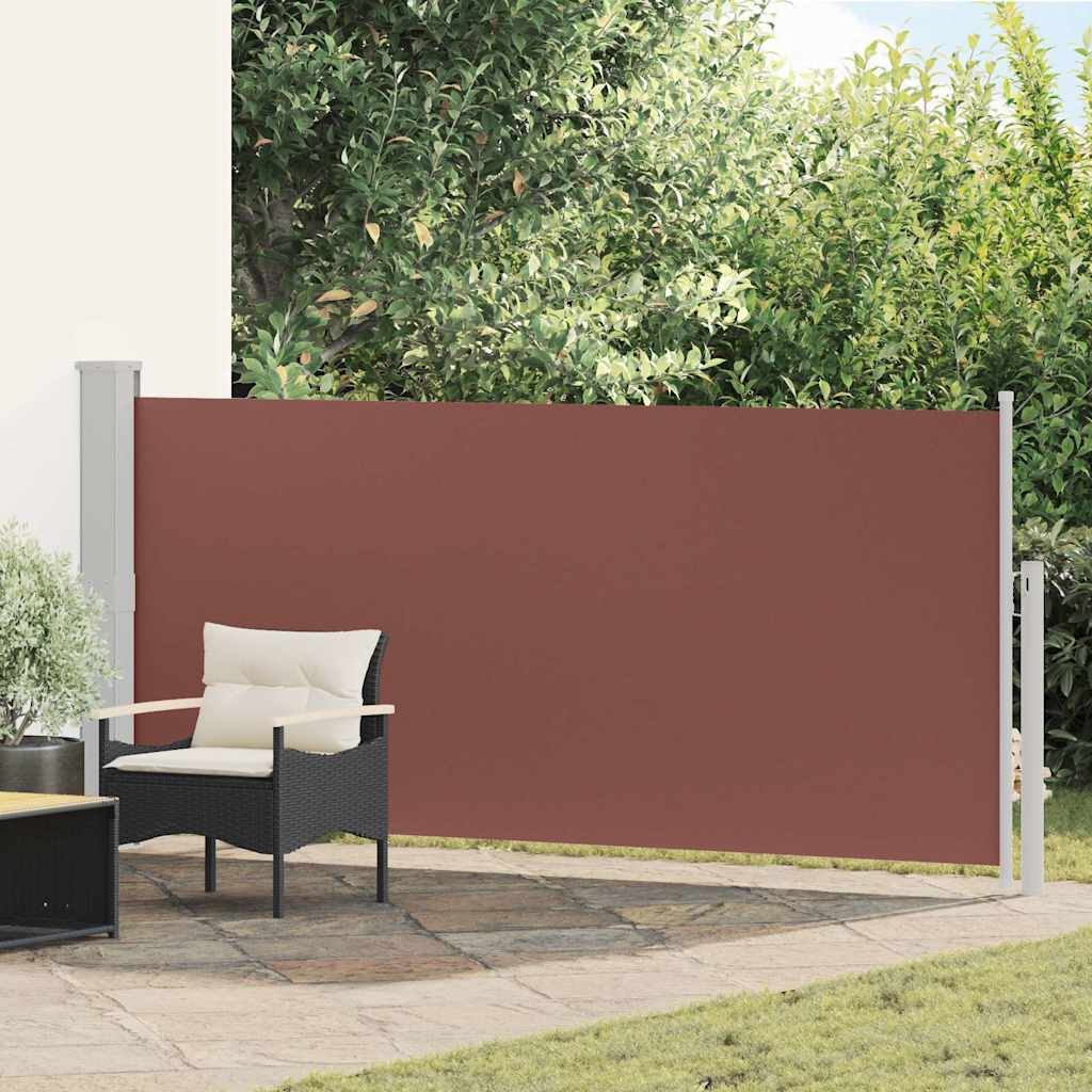 VIDAXL - Windschutzschild 140 x 300 cm Braun