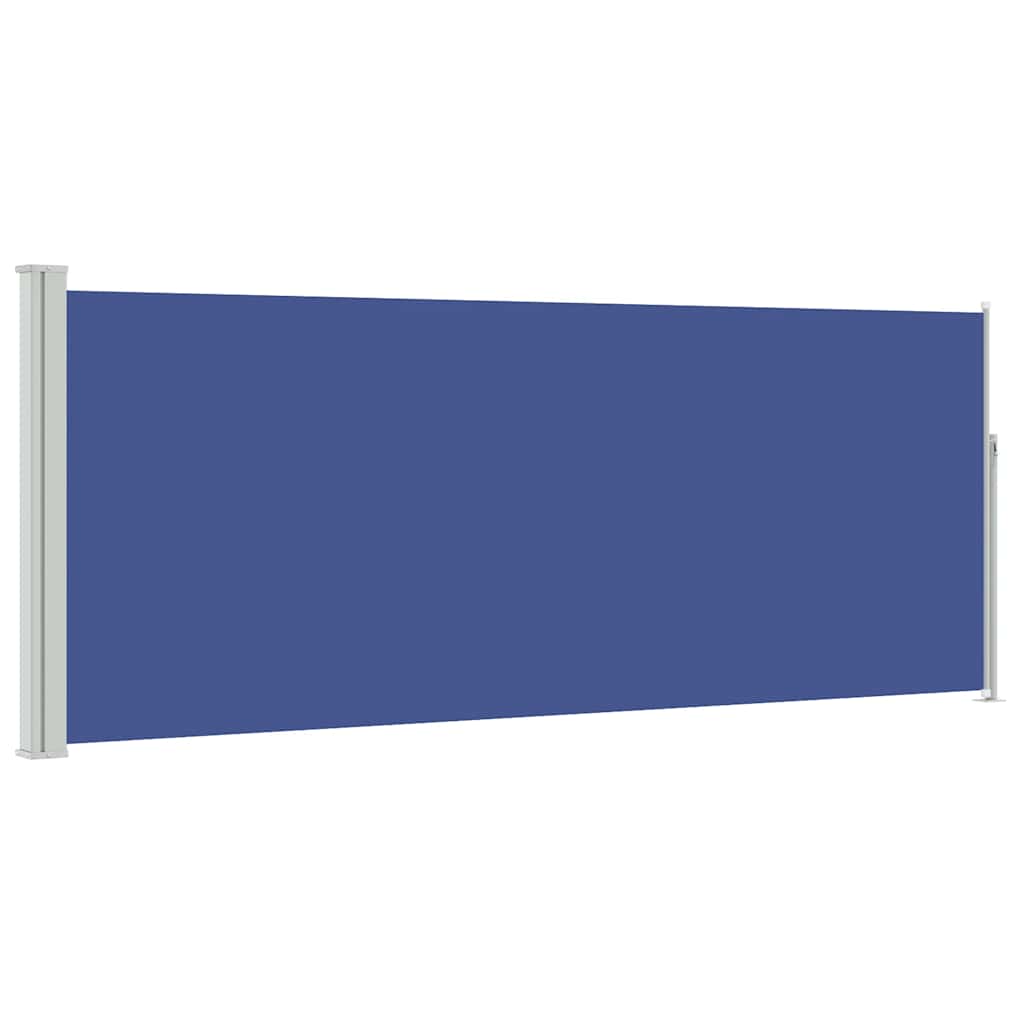 VidaXL Windschutzscheibe ausziehbar 120 x 300 cm blau