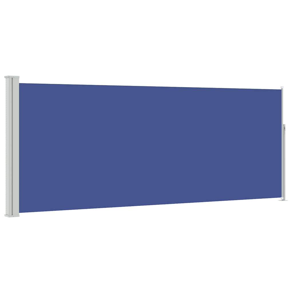 VidaXL Windschutzscheibe ausziehbar 120 x 300 cm blau