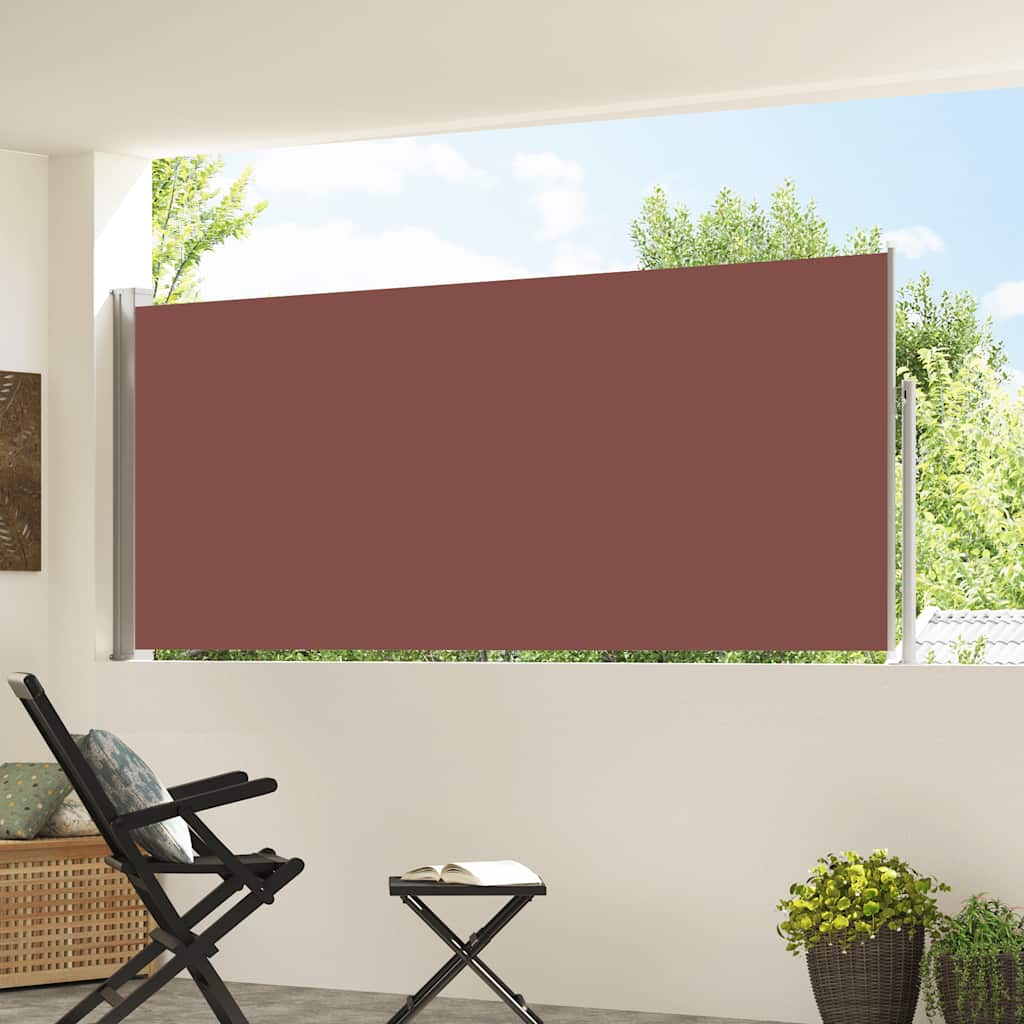 VidaXL Windschutzscheibe 120 x 300 cm Braun