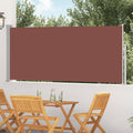 VidaXL Windschutzscheibe 120 x 300 cm Braun