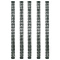 VidaXL Gartenzaunmaschen, 5 Stück, 1 x 1,2 m, HDPE, Grün