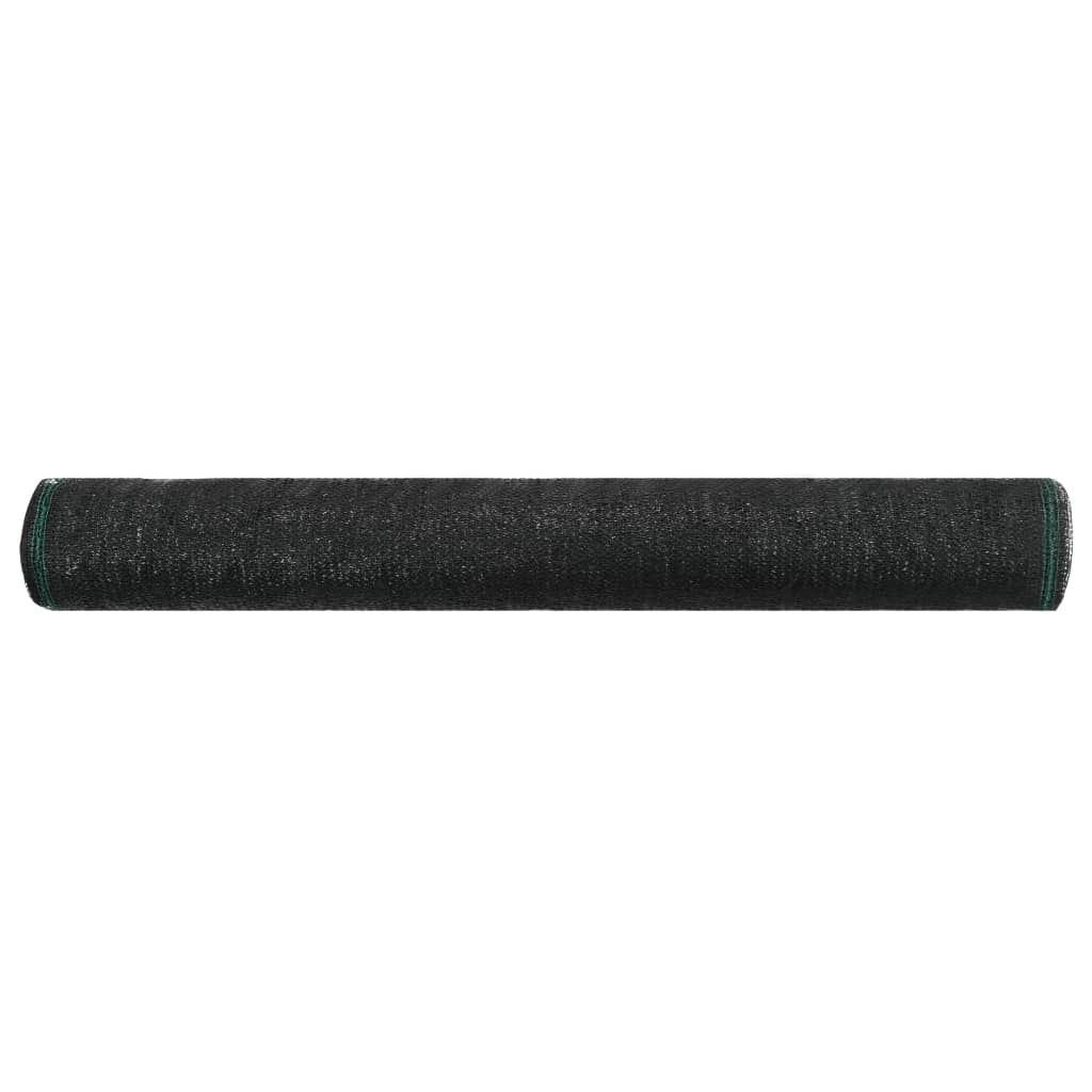 VidaXL - Tennisbildschirm 1,4x50 M HDPE Schwarz