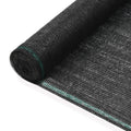 VidaXL - Tennisbildschirm 1,6x100 M HDPE Schwarz