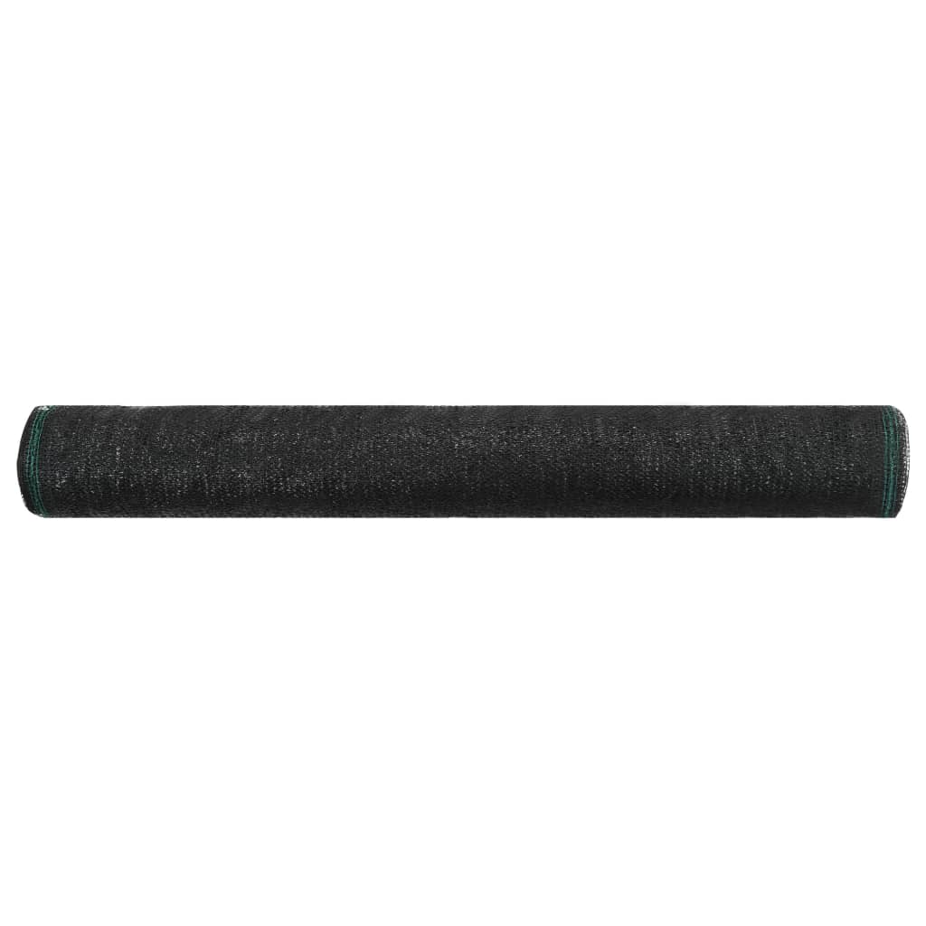 VidaXL - Tennisbildschirm 1,6x100 M HDPE Schwarz