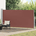 Vidaxl zijluifel uittrekbaar 160x500 cm bruin