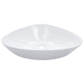 VIDAXL WASCHBECKEN 58,5X39X14 CM Keramik Weiß