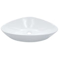 VIDAXL WASCHBECKEN 58,5X39X14 CM Keramik Weiß