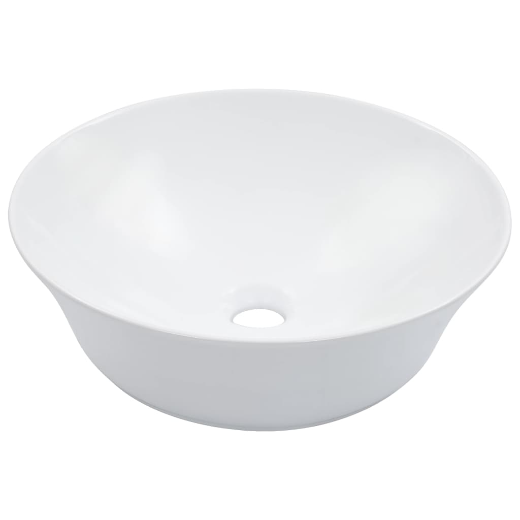 VIDAXL WASCHBECKEN 41X12,5 cm Keramik Weiß